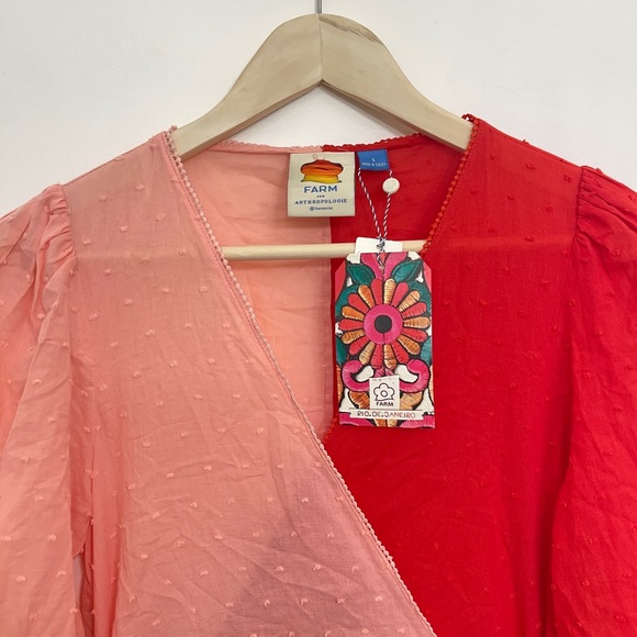 NEW Farm Rio Long Sleeve Puff Top - Picture 5 of 7